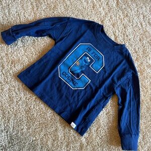 GAP Blue 'C is for Cookie' Long Sleeve Tee